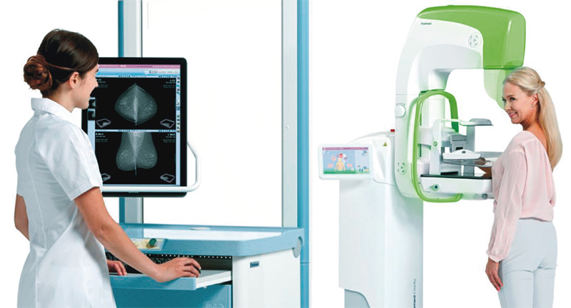 Обследование на современном цифровом маммографе Planmed